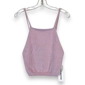 Urban Outfitters Cami Top Sweater Knit Purple Medium